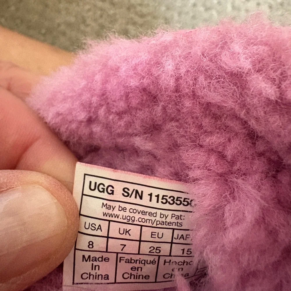 UGG Kids Sparkly Pink Boots